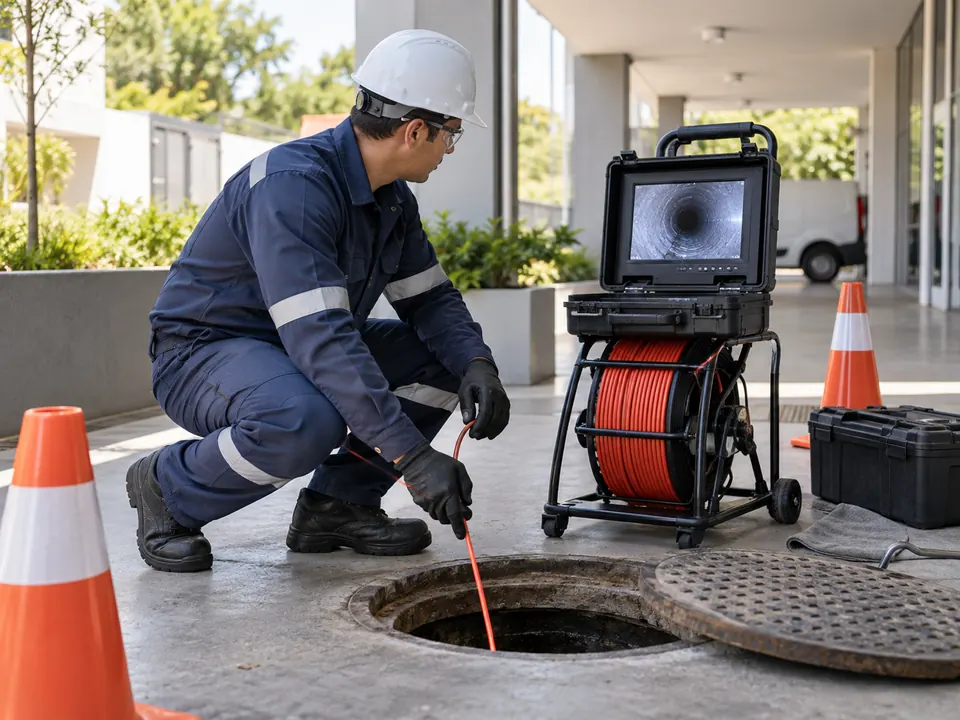 Equipamento profissional de vídeo inspeção usado em Piracicaba